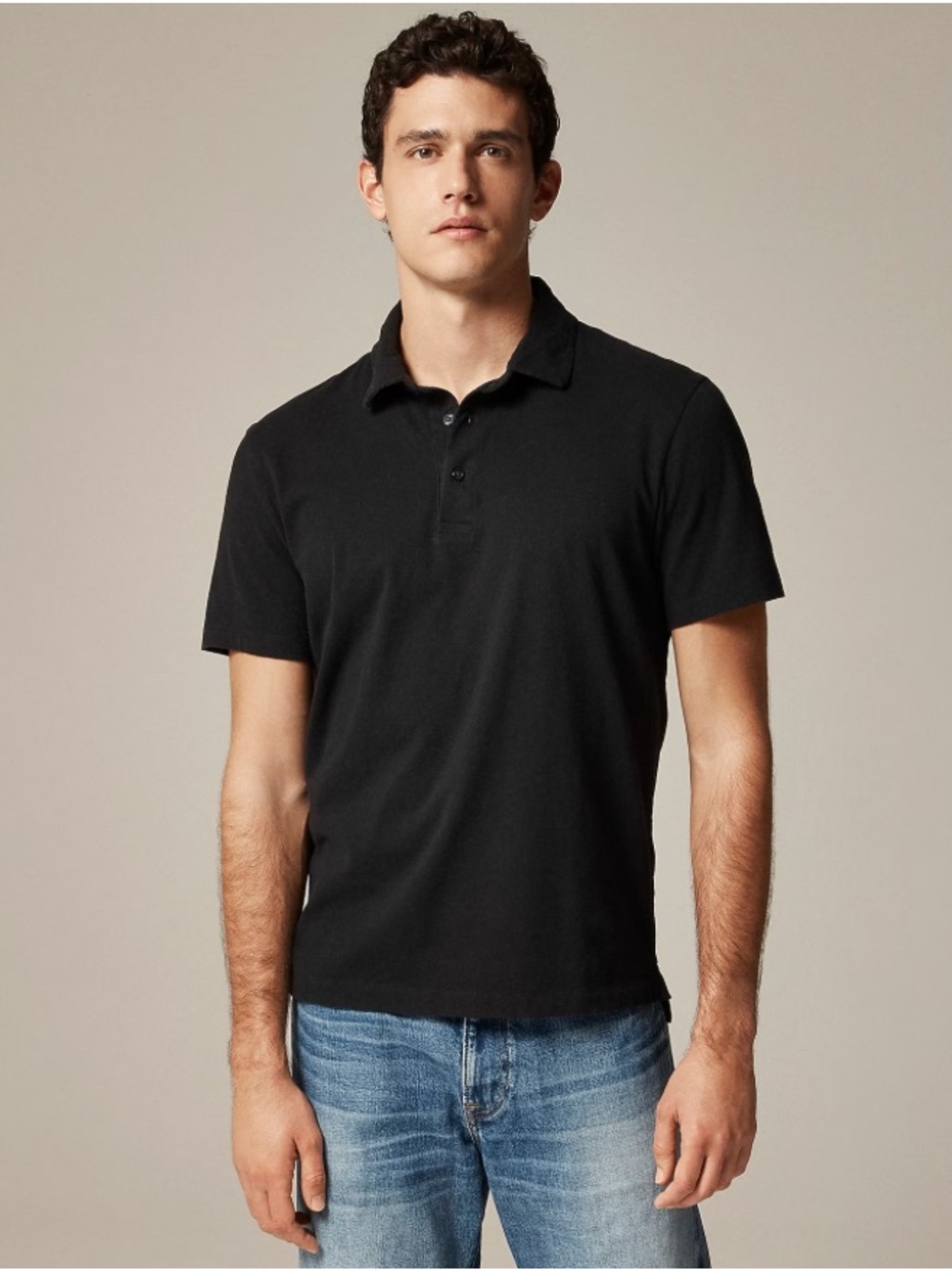 J Crew Shirt 2XLT Polo Black - Picture 8 of 8